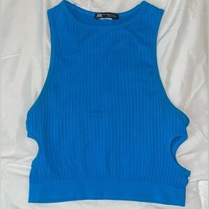 Zara ribbed tank
